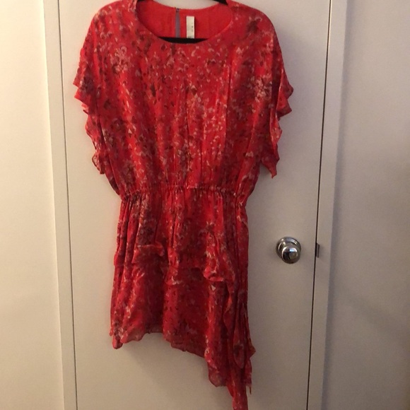 Iro Silk Georgette “Blame” Mini Dress Size 40 - Picture 2 of 5